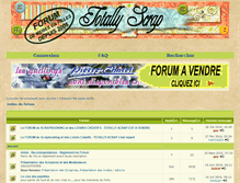 Tablet Screenshot of forum.totally-scrap.fr